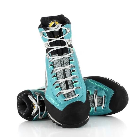 EUC La Sportiva Trango Tower GTX Womens 7.5 Mountaineering Boots GoreTex Emerald - Picture 3 of 16